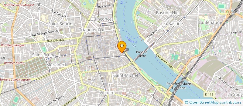 localisation de l'entreprise SHEFA  BORDEAUX