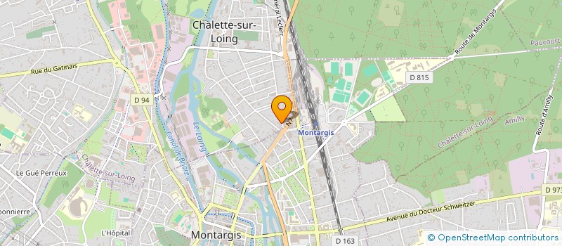localisation de l'entreprise SHEFA BUSINESS à CHALETTE-SUR-LOING