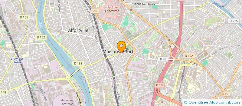 localisation de l'entreprise SHEFA & CO  MAISONS-ALFORT