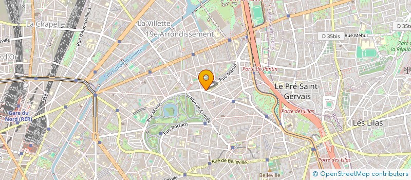 localisation de l'entreprise SHEFAH  PARIS