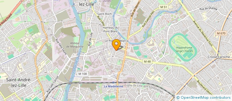 localisation de l'entreprise SHEHRAZADE LA BOUTIQUE DES MILLE ET UNE NUIT à MARCQ-EN-BARŒUL