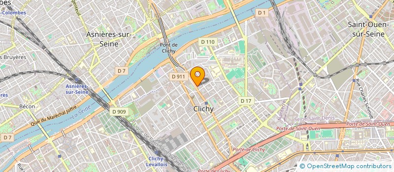 localisation de l'entreprise SHEINA à CLICHY