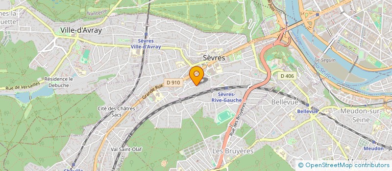 localisation de l'entreprise SHEINKIN CORP à SEVRES