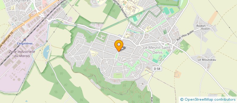 localisation de l'entreprise SHEKINAH  LE MESNIL-SAINT-DENIS