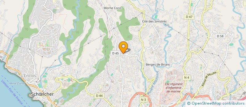 localisation de l'entreprise SHEKINAH CONDUITE  FORT-DE-FRANCE