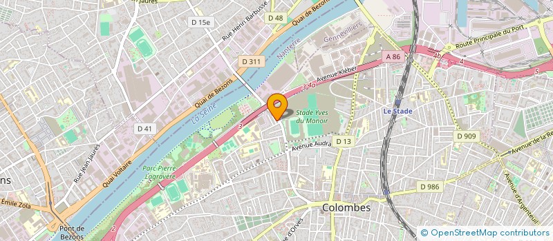 localisation de l'entreprise SHELAWAM à COLOMBES