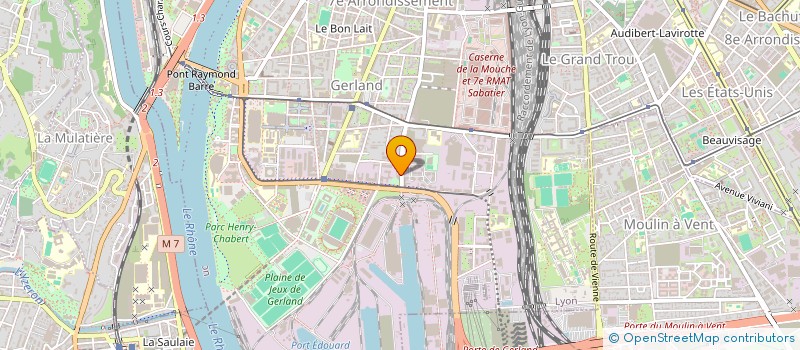 localisation de l'entreprise SHELBY  LYON