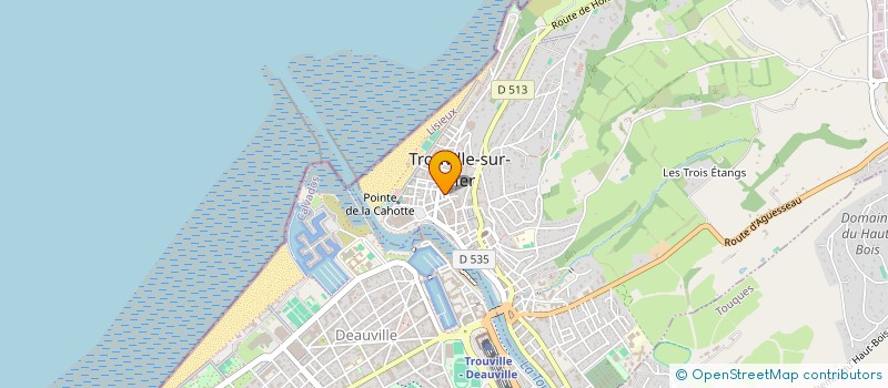 localisation de l'entreprise SHELBY SCI à TROUVILLE-SUR-MER