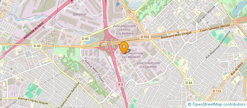 localisation de l'entreprise SHELFSTORE SARL à AULNAY-SOUS-BOIS