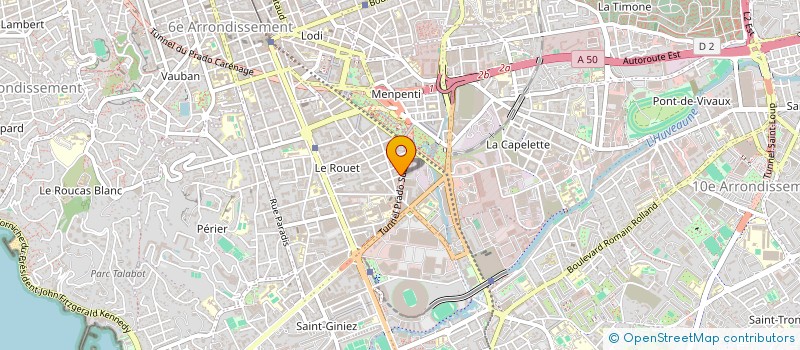 localisation de l'entreprise SHELIAVI à MARSEILLE
