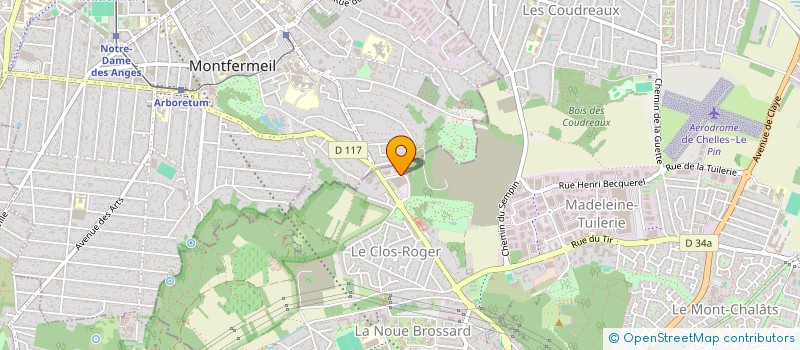 localisation de l'entreprise SHELL ANTIQUES  CHELLES