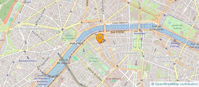 localisation de l'entreprise SHELL INVEST  PARIS