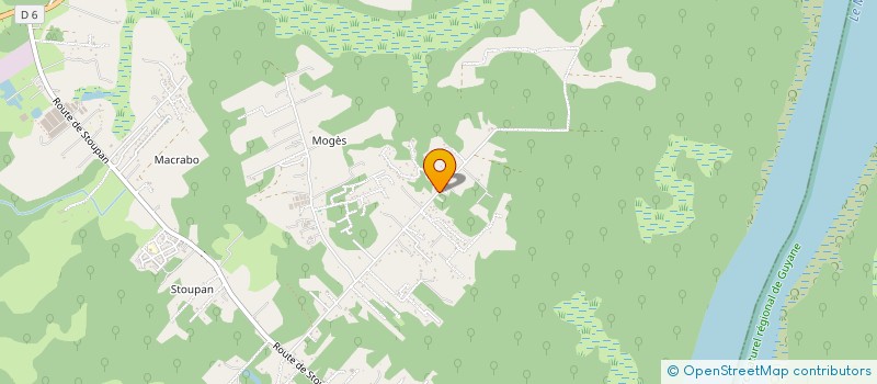 localisation de l'entreprise SHELL' SECURITY  MATOURY