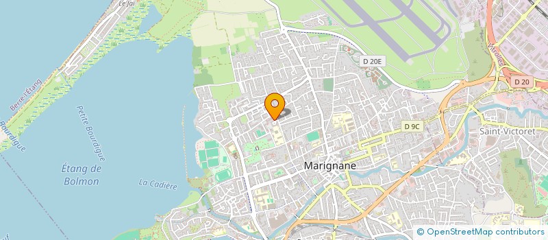 localisation de l'entreprise SHELLY  MARIGNANE