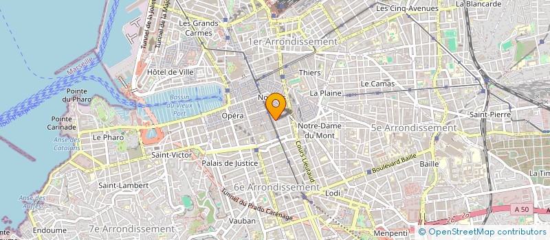 localisation de l'entreprise SHELLY à MARSEILLE 6