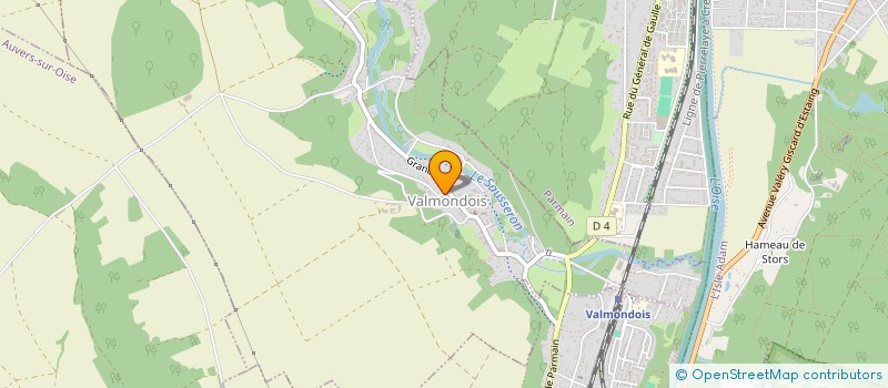 localisation de l'entreprise SHELTER  VALMONDOIS