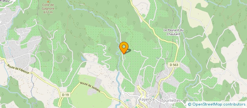 localisation de l'entreprise SHELTER  FAYENCE