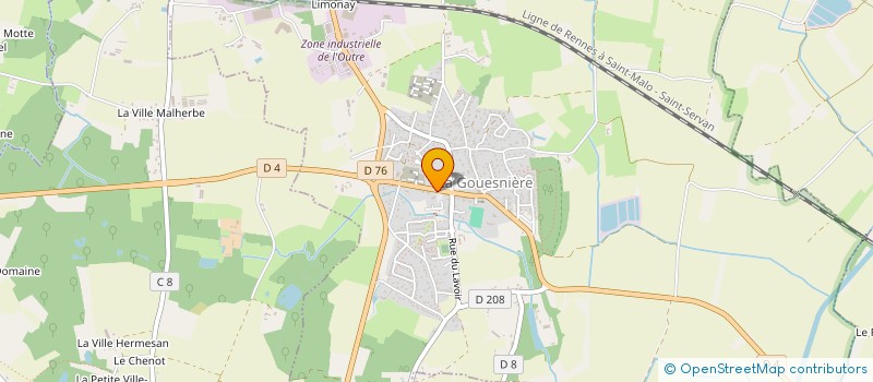 localisation de l'entreprise SHELTER RECORDING  LA GOUESNIERE