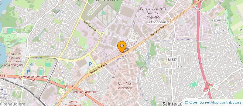 localisation de l'entreprise SHELTER SOCIETY  CARQUEFOU