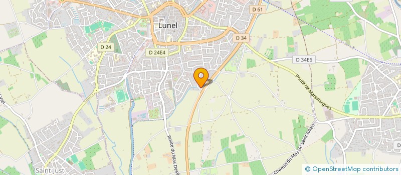 localisation de l'entreprise SHELYANE  LUNEL