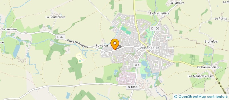 localisation de l'entreprise SHEM  VENANSAULT