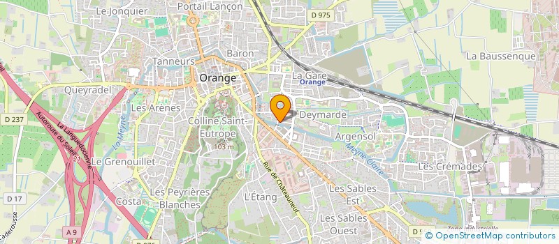 localisation de l'entreprise SHEN à ORANGE