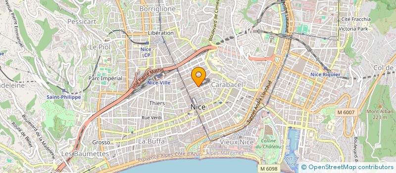 localisation de l'entreprise SHEN GARDEN à NICE