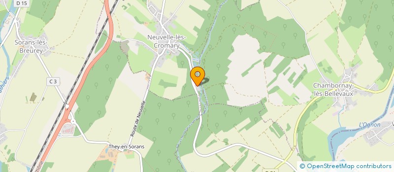 localisation de l'entreprise SHEN ZEN  NEUVELLE-LES-CROMARY