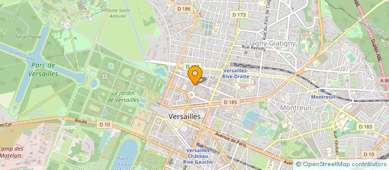 localisation de l'entreprise SHENANDOAH à VERSAILLES