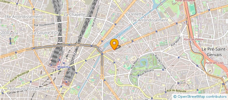 localisation de l'entreprise SHENG-FA  PARIS