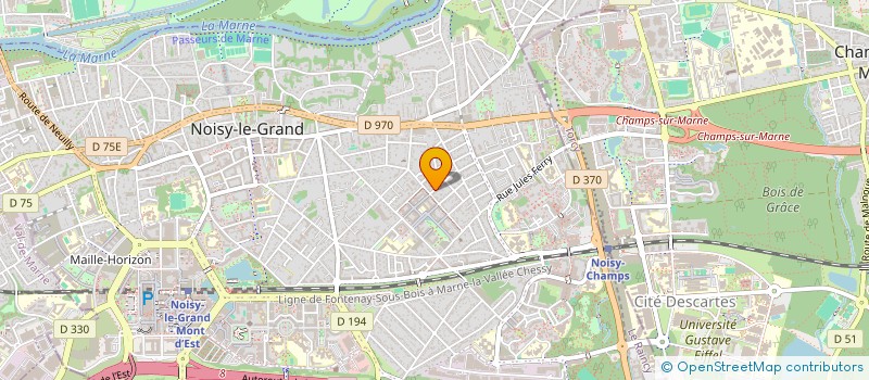 localisation de l'entreprise SHENGLI HOLDING  NOISY-LE-GRAND