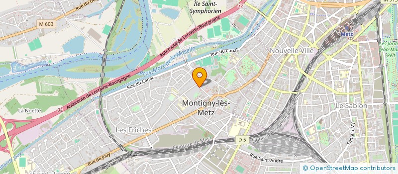 localisation de l'entreprise SHENQI à MONTIGNY-LES-METZ