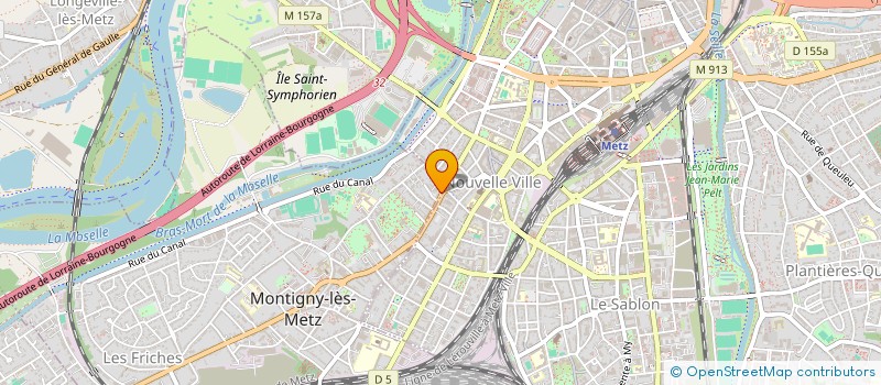 localisation de l'entreprise SHENQI MOSELLE à MONTIGNY-LES-METZ