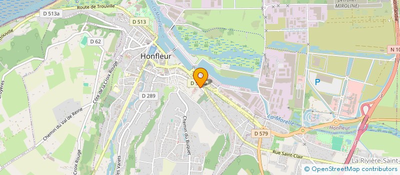 localisation de l'entreprise SHENQING à HONFLEUR