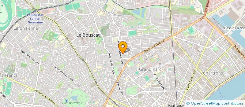 localisation de l'entreprise SHEPLAYZZ à LE BOUSCAT