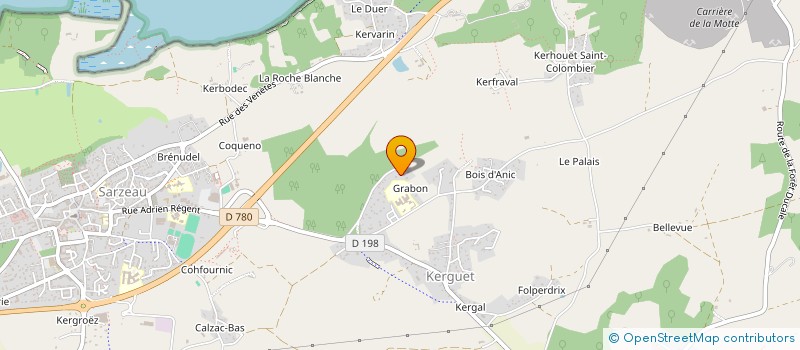 localisation de l'entreprise SHEQS CONSULTANCY  SARZEAU