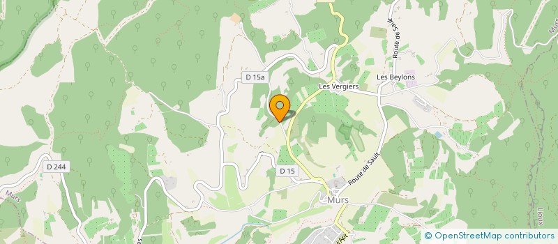 localisation de l'entreprise SHER  MURS