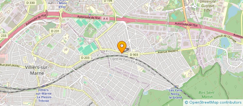 localisation de l'entreprise SHER KHAN IMMO  NOISY-LE-GRAND