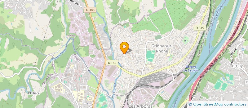 localisation de l'entreprise SHERA  GRIGNY