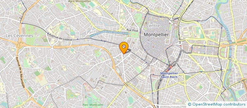 localisation de l'entreprise SHERATON à MONTPELLIER