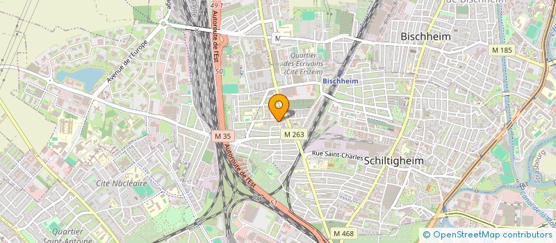 localisation de l'entreprise SHERINE  SCHILTIGHEIM