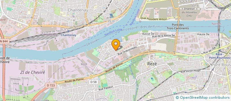 localisation de l'entreprise SHERIVANBERITAN  REZE