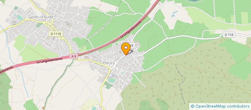 localisation de l'entreprise SHERLOCK  NARBONNE