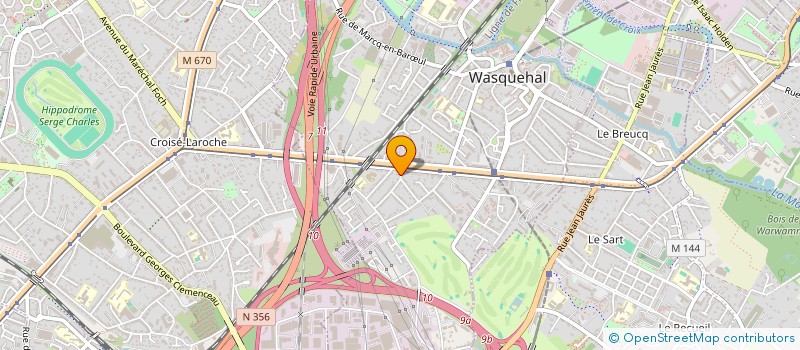 localisation de l'entreprise SHERLOOCK  WASQUEHAL