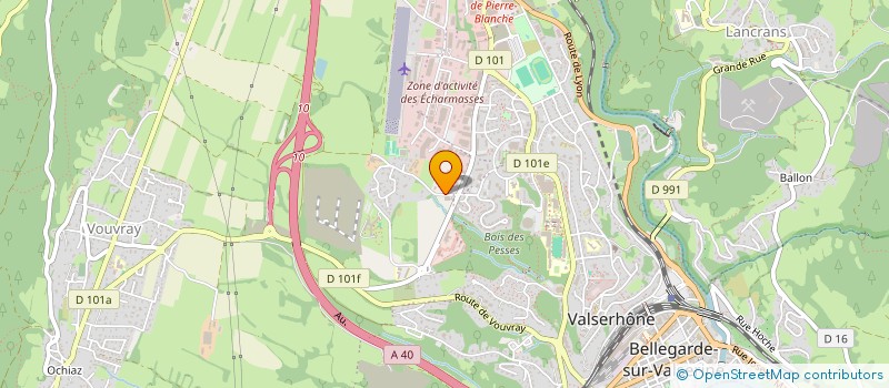 localisation de l'entreprise SHERPA à VALSERHONE