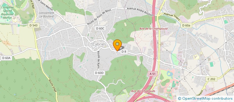 localisation de l'entreprise SHERPA à CABRIES
