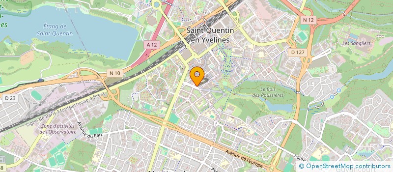 localisation de l'entreprise SHERPA  MONTIGNY-LE-BRETONNEUX