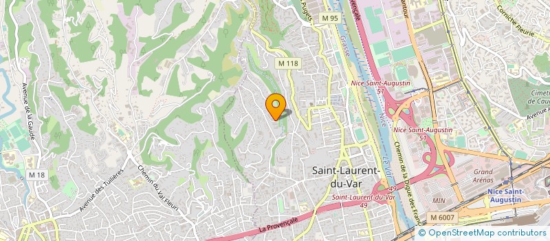 localisation de l'entreprise SHERPA CONSULTANT à SAINT-LAURENT-DU-VAR