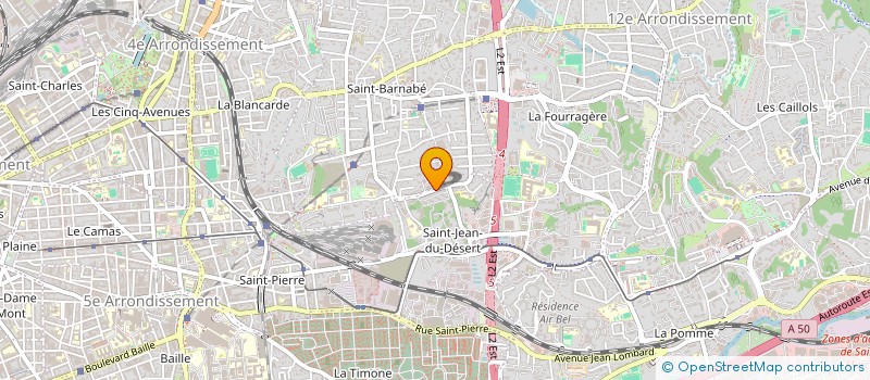 localisation de l'entreprise SHERPAA à MARSEILLE