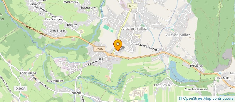 localisation de l'entreprise SHERPAS POUR GOSSES à VIUZ-EN-SALLAZ